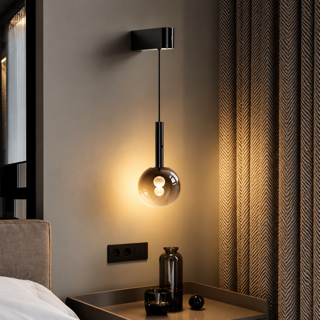 Modern LED Bedside Pendant Light