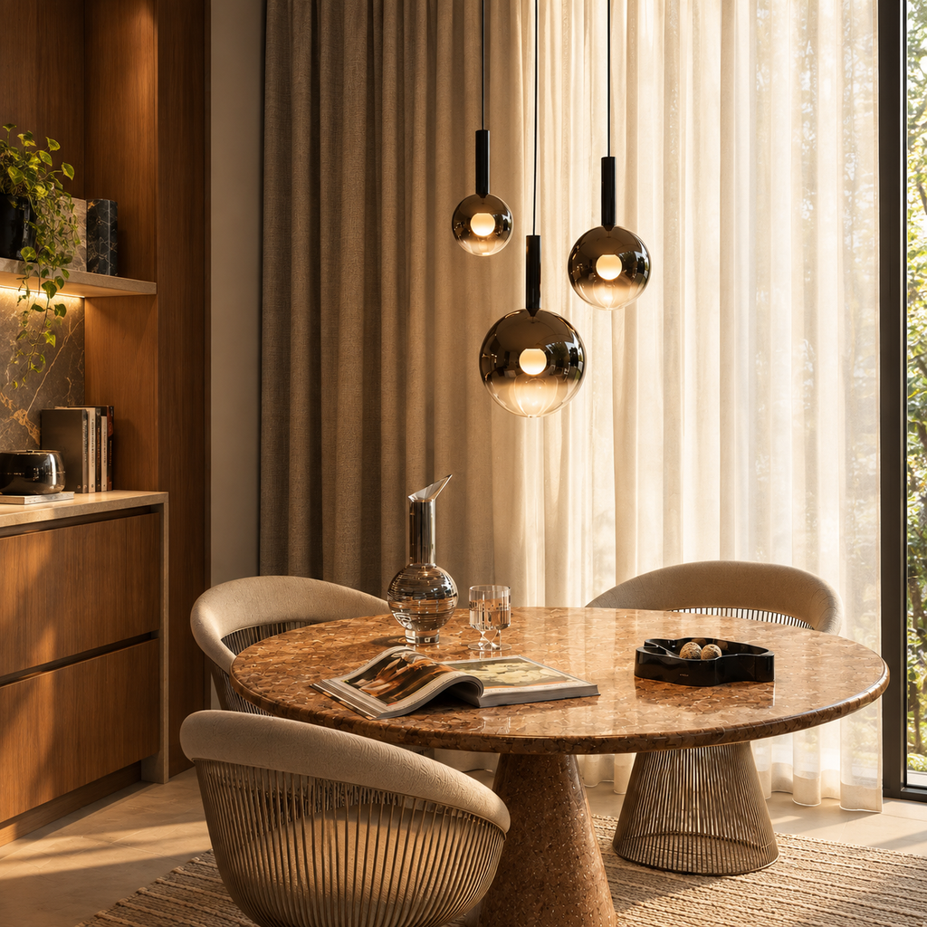 Modern LED Bedside Pendant Light