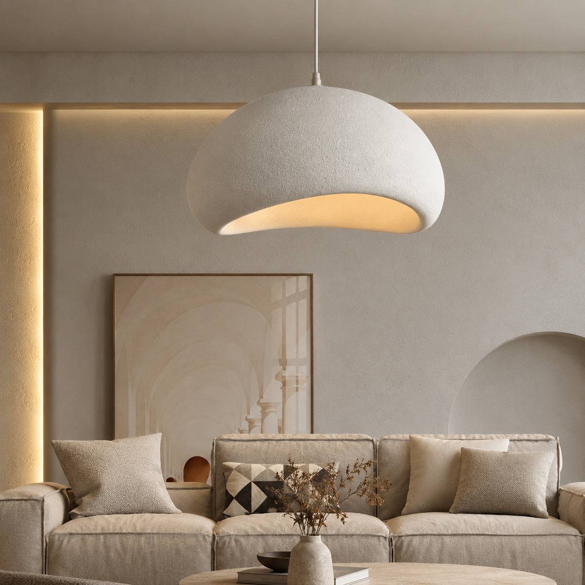 Nordic Wabi Sabi Pendant Light