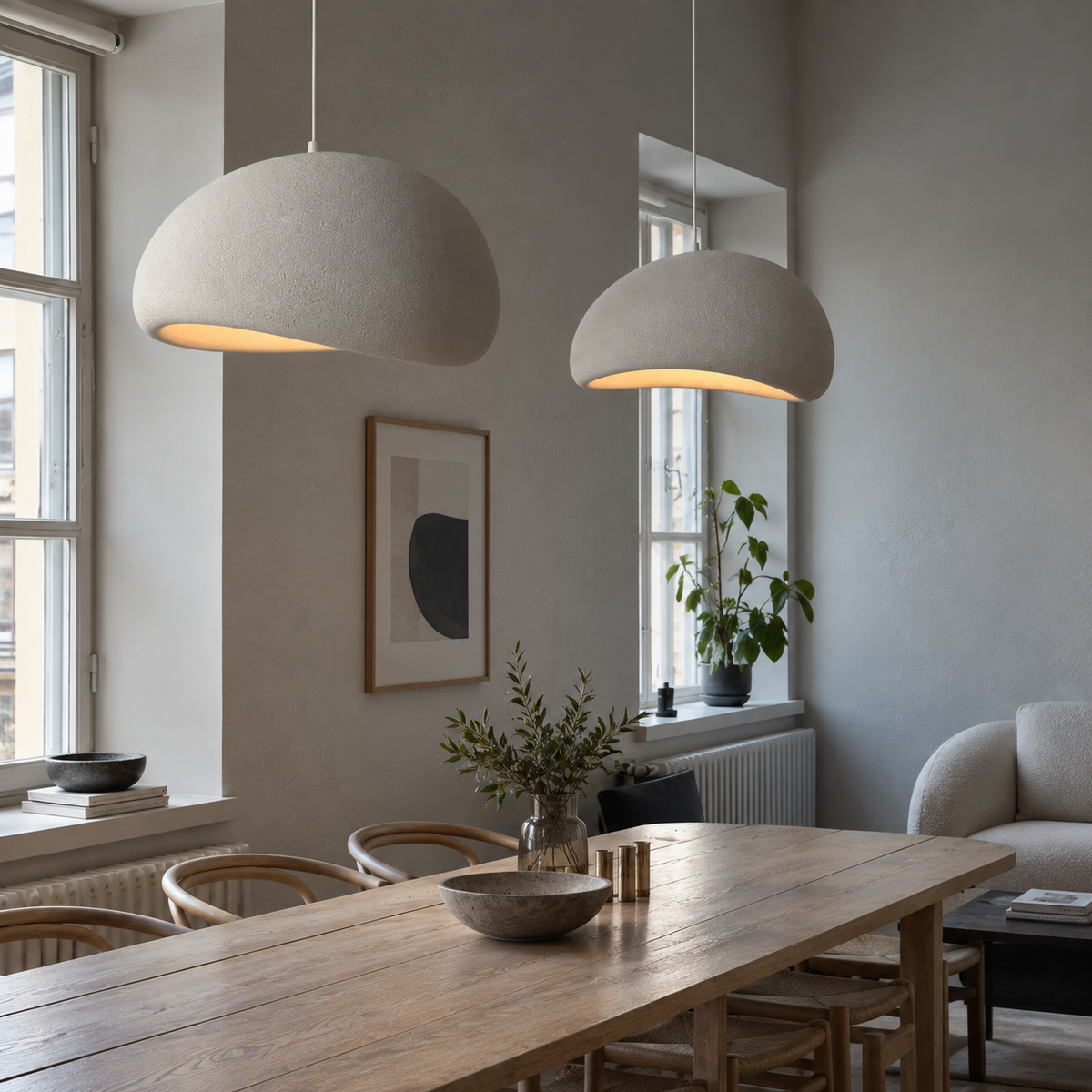Nordic Wabi Sabi Pendant Light