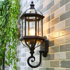 European Modern Minimalist Wall Lamp Waterproof Outdoor Garden Lights Balcony Hallway Stairs Lamp Aluminum E27 Lighting