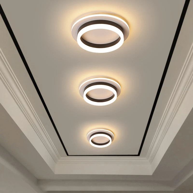 Modern LED Ceiling Light – Square & Round Flush Mount